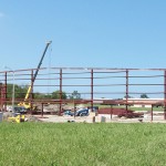 Field View of Airport Hangar Construction by M3 Construction Solutions